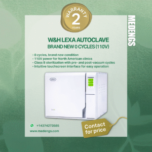 W&H Lexa Autoclave Brand New 0 Cycles (110V)