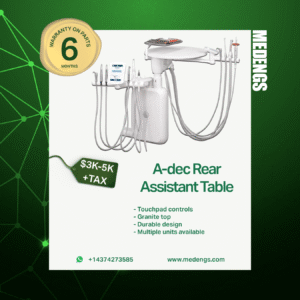 A-dec Rear Assistant Table