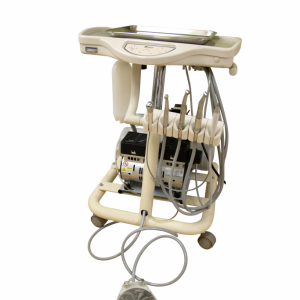 Portable Mobile Cart with Integrated Compressor