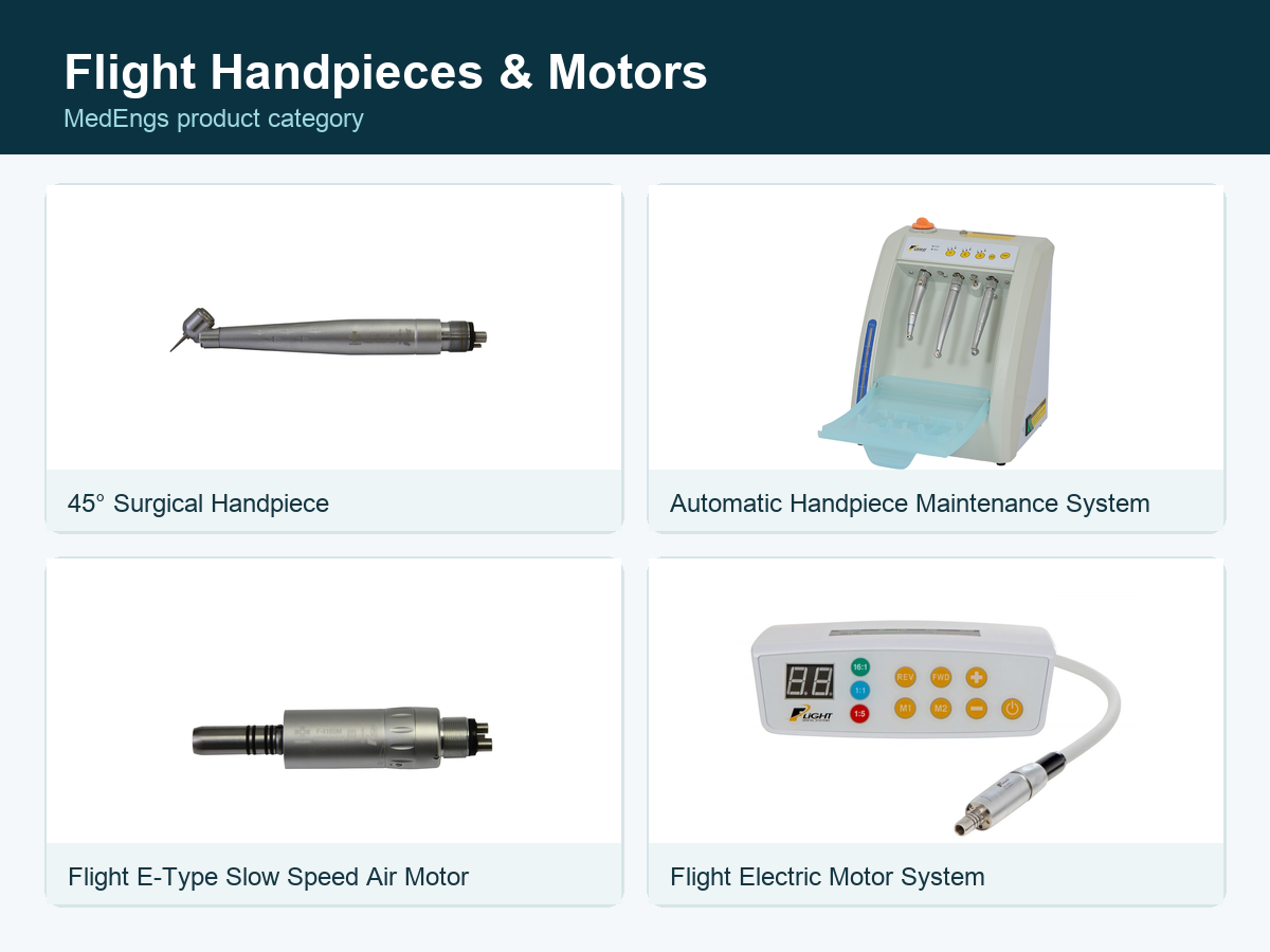 Flight Handpieces & Motors category preview