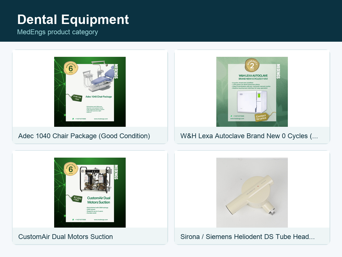 Dental Equipment category preview
