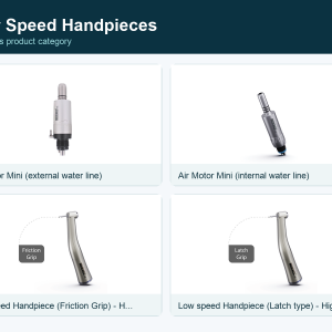 Low Speed Handpieces